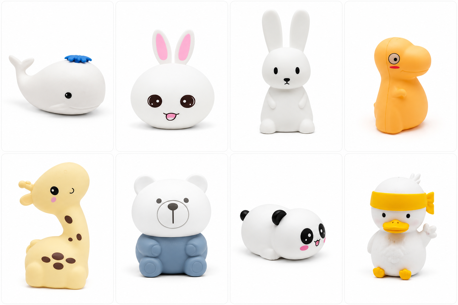 Colección Lámpara Quitamiedos ueku — 8 diseños